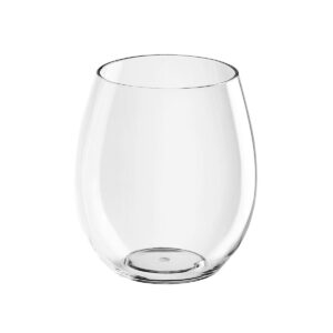 Water glasses customizable with text and logo Water glass - Water TT 390cc. made of unbreakable plastic