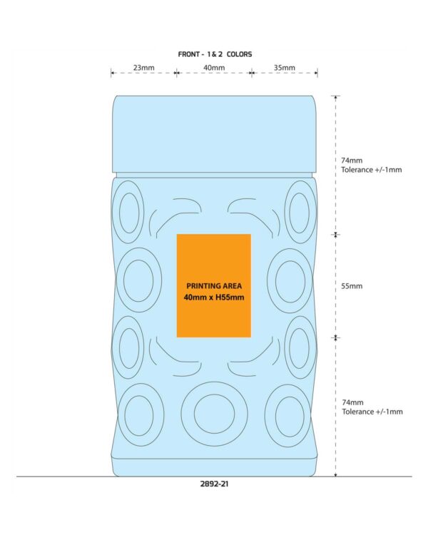 Bicchiere da birra in plastica Doimoflair, 60 cl. boccale riutilizzabile,  boccale da birra in materiale plastico, trasparente, infrangibile, lavabile